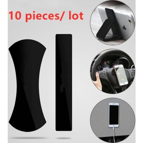 Wholesale 10 pieces/Lot Car Phone Holder Flourish Lama Nano Rubber Fixate Gel Pad for Tablet Phone Stand Wall Desk Stickers