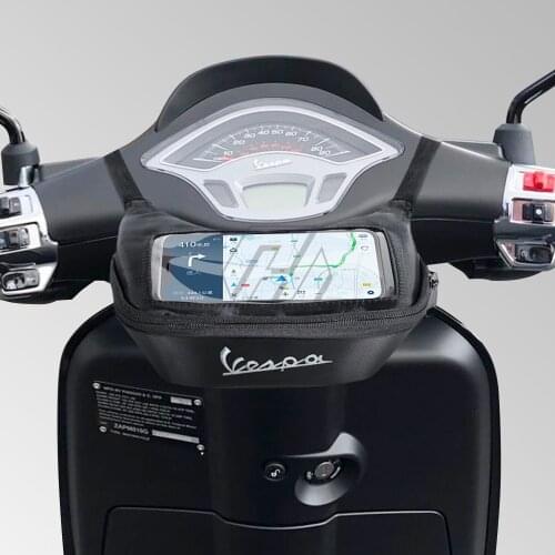 Scooter Waterproof Navigation Bags Case for Vespa GTS 250 300 Sprint 50 150 Storage Bag