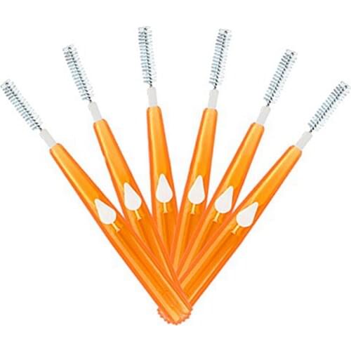 Gum Dental Brush Push-pull Interdental Brush for Adult Individually Packed 10pc/bag Oral Healthy Care Clean Tool Toothpick