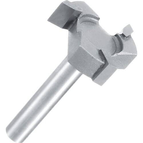 1/4 Inch Durable Shank Carbide Woodworking Milling Cutter CNC Surfacing Router Milling Cutter Trimming Tools