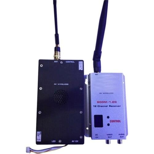 10W Special 1.2G Transceiver not Interfer w/ Normal 1.2G Drone Transmitter 1.2G Transmitter Receiver Image FPV Transmitter