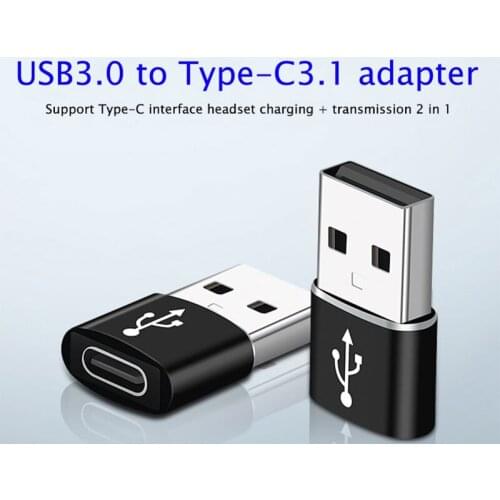 USB 3.0 Male to Type C Female Adapter For iPhone 12 11 Pro MAX Samsung Note 20 S21 S20 Ultra Huawei Data Transfer Converter