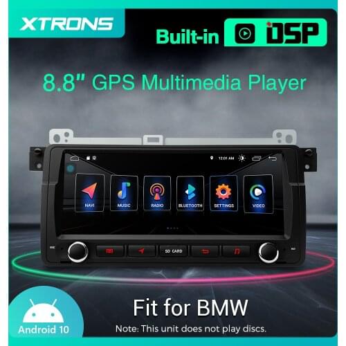 XTRONS 8.8'' Android 10.0 Car Stereo For BMW E46 Sedan M3 For Rover 75 For MG ZT GPS DSP RCA Output OBD Radio DVR DAB NO DVD