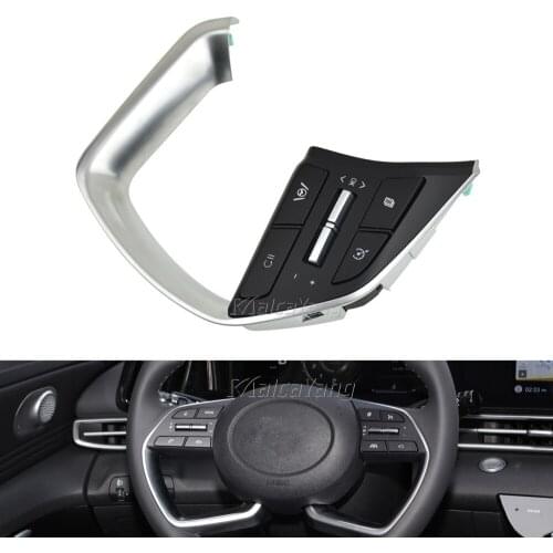 Car Steering Wheel Bluetooth Phone Cruise Control Volume Button 96720AA160 For Hyundai Elantra 2021 96720-AA160