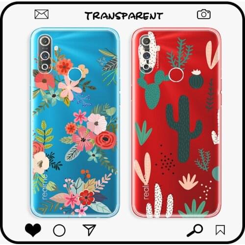 For OPPO Realme C11 2020 Case Transparent Phone Cover For Realme C12 C21 C3 Clear Protective Case For OPPO Realme c21 c12 Fundas