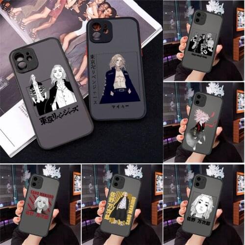 Tokyo Revengers manjiro sano Phone Case For iphone 12 11 8 7 plus mini x xs xr pro max matte transparent cover