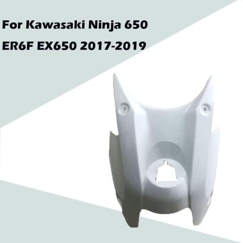 For Kawasaki Ninja 650 ER6F EX650 2017-2019 Motorcycle Accessories Unpainted Fuel Tank Upper Cover ABS Injection Fairing