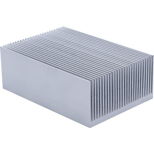 Electronic Radiator Aluminum Dense teeth Heatsink Extruded Heat Sink Computer Water Cooling System 100x69x36MM