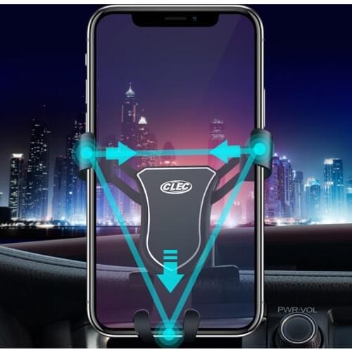 Left Hand Drive Only For Toyota Highlander 2015 - 2019 Car Air Vent Mount Smart Phone Holder Stand Mobile Phone Stable Cradle