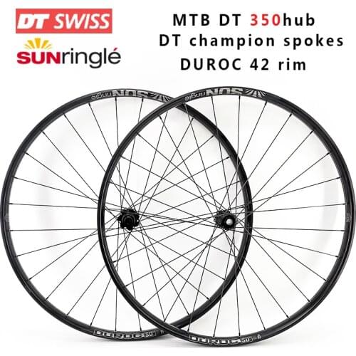 MTB DT Swiss 350 wheel 12 Speed SUN RUROC 42 42MM width 28H 110x15MM 148x12mm 29er XC Mountain bike set BOOST 148MM