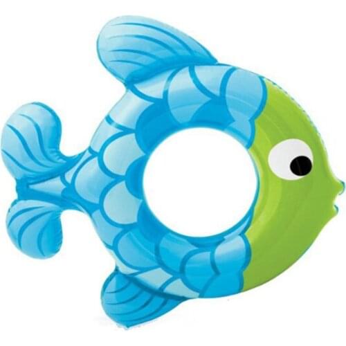 Inflatable animal Inflatable Fish Boat Circle Childs Outdoor Toy For Baby Play Water Toy Riding Swim Ring Pool Summer Floating