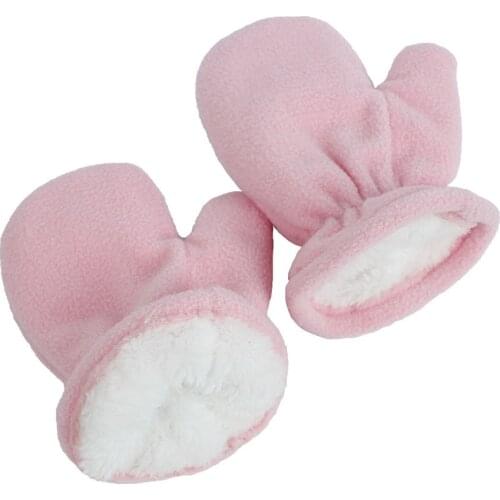 Baby Winter Gloves Mittens Thicken Warm Fleece Glove Cute Boys Girls Hand Warmer For Newborn Baby Gift Thick Warm Gloves H156D