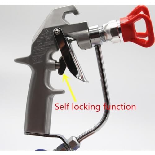 Free freight Professional High Pressure Airless Spray Gun 7/8" nozzle cap Airless gun Suit for airless paint sprayer