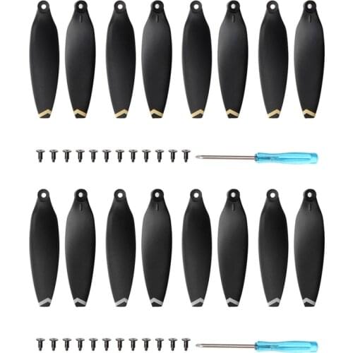 2 Pieces Propeller Low Noise Vane Foldable Durable Props Compatible for FIMI X8SE Mini Quick Release Drone Accessories