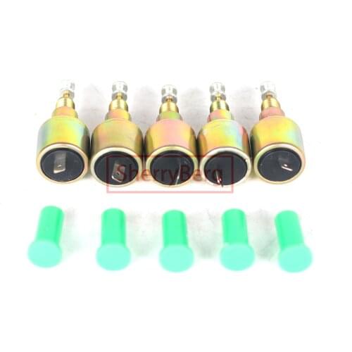 SherryBerg 5 Pcs Of 34 pict-3 Air Bypass Cut Off Valve 12v 049129412 for VW Carburetor Carb Carburettor Choke Electric Idle