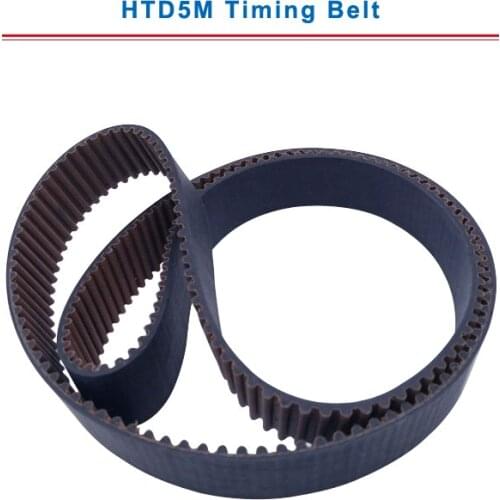 Timing belt HTD5M 1115/1125/1130/1135/1140 circle-arc teeth belt width 15/20/25/30 mm teeth pitch 5mm