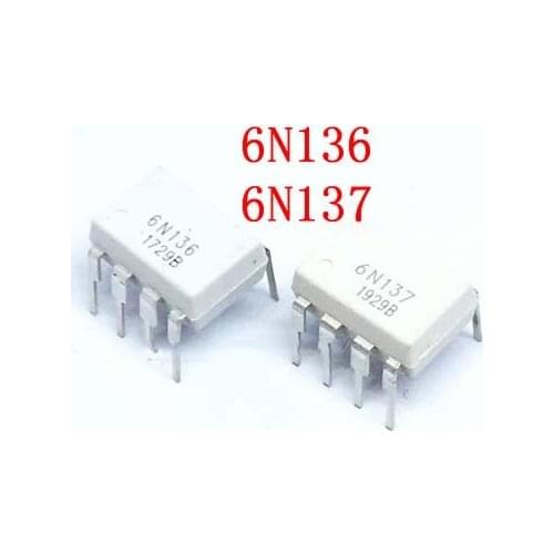 10PCS 6N135 6N136 6N137 6N138 6N139 DIP-8 New original