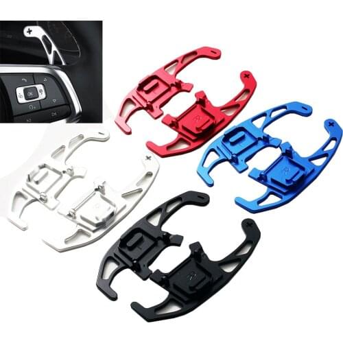 2pcs Car Steering Wheel Shift Paddle Shifter Extended For VW GOLF GTI R GTD GTE MK7 7 POLO GTI Scirocco 2014 2015 16 17 18 2019