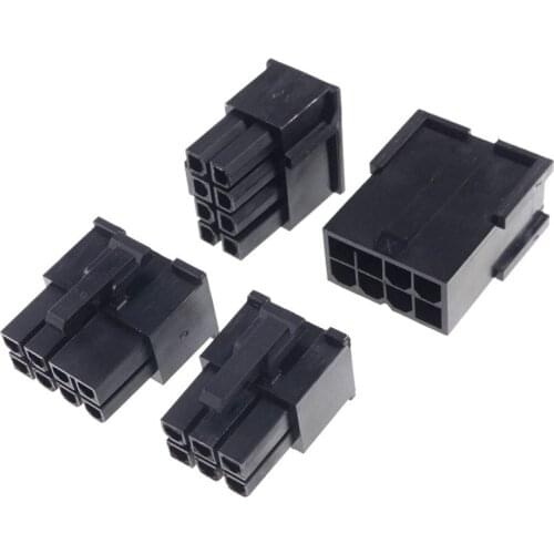 5pcs 4.20 mm 6 8 6+2 Pin Male Female Housing PC computer Video Card Graphics Card GPU PCI-E PCIe Power Connector Plug Receptacle