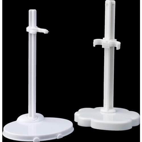 5 Pcs Doll Accessories Transparent Holder Model Display Mannequin Stands Waist Support DIY Prop for 1/8 16cm Doll