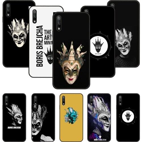 Phone Case For Huawei Honor 9X 10 9 20 8X 8A 8S 7X 7A i A Pro Play Lite Black Cover Shell Tpu Prime Art Back DJ Boris Brejcha