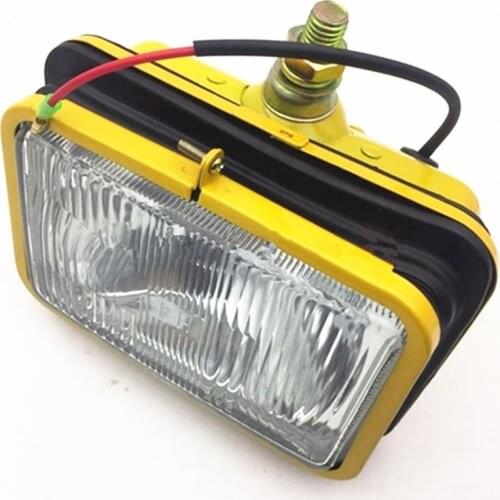 For DOOSAN DH DX KOMATSU PC SANY SY Excavator main arm headlight 24V iron shell H4 wick boom work light with operating rod