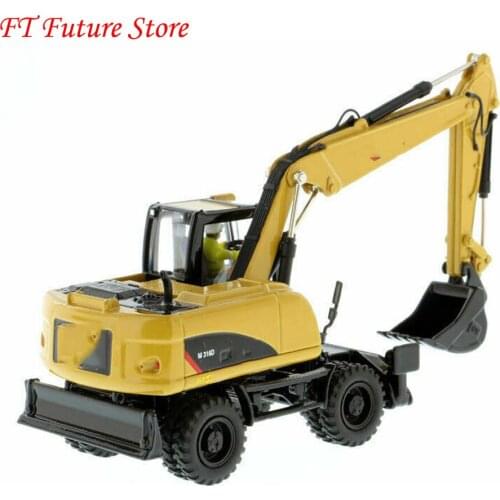 DM 1/50 Scale Car Model M316D Engineering Vehicle Wheel Excavator Construction Vehicle Core Classics 85171 Model for Fans Gift