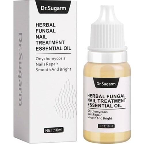 Dr.Sugarm Fungal Nail Repair Essence Serum Care Treatment Foot Nail Fungus Removal Gel Anti Infection Paronychia Onychomycosis