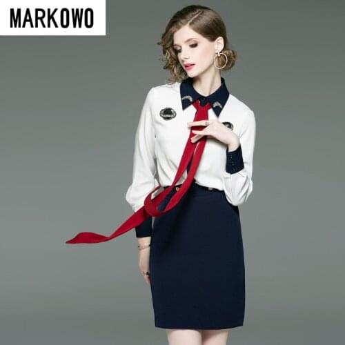 MARKOWO Women's Blazers And Suits