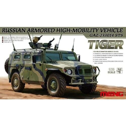 Meng 1/35 Model VS-003 High-Mobility Vehicle GAZ-233014 STS Tiger