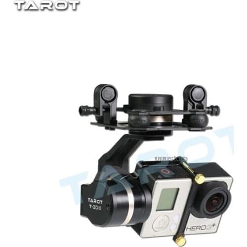 Upgraded Tarot TL3T01 3-Axis GOPRO 3DIII metal Brushless Gimbal PTZ built-in servo for Camera GOPRO 4 3+ Gopro3 FPV Photography