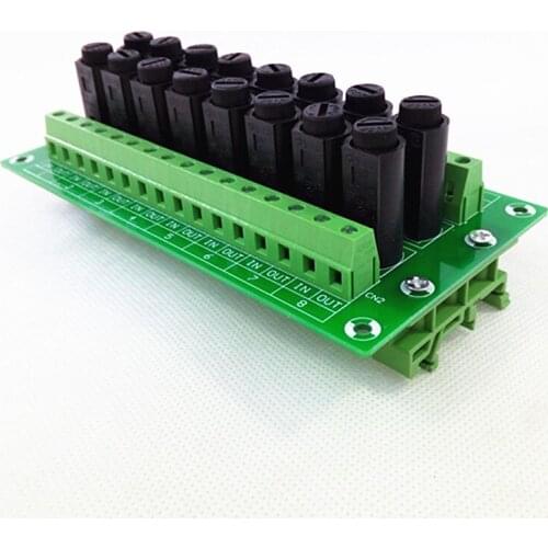 Fuse Module,16 Channel Fuse Power Distribution Module Board