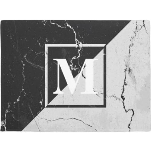 Marble Doormat Home Decoration Entry Non-slip Door Mat Rubber Washable Floor mat