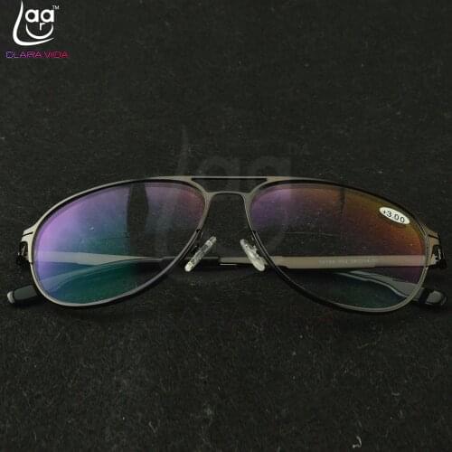 Oversized Pilot Frame See Near and Far Photochromic Bifocal Reading Glasses 0.75 1 1.25 1.5 1.75 2 2.25 2.5 2.75 3