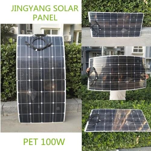 Wholesale High Quality 100w flexible solar panel battery charger Made in China