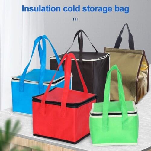 Косметичка Portable Insulation Bag Non Woven Fabric with Aluminum Foil Fresh Keeping Heat Preservation Bag XH8Z