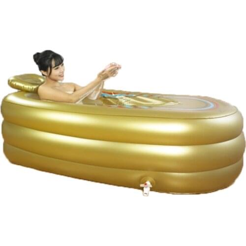 Durable Foldable and Portable PVC Inflatable Sauna Steam Pool Bathtub for City Family