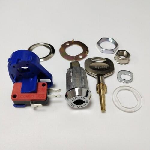 Raylock gambling machine door key switch lock basketball gaming machine micro upper power lock