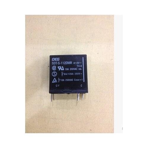 HOT NEW 12V relay SDT-S-112DMR 12V SDT-S-112DMR-12V SDTS112DMR 12VDC DC12V 12V 10A 250VAC 4PIN