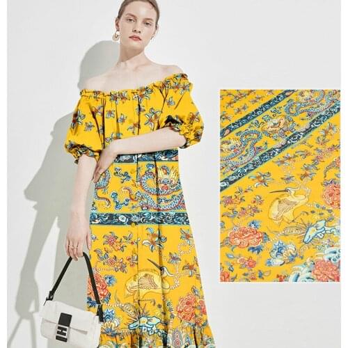 118 cm wide silk linen fabric meter 20mm printed linen silk fabric delicate vintage chinese silk fabric wholesale silk cloth