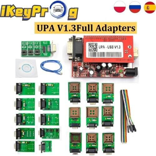 UPA-USB V1.3 Diagnostic-tool With Full Adapter UPA USB 1.3 Programmer UPA Adapter UPA V1.3 ECU Programmer UAP Prog