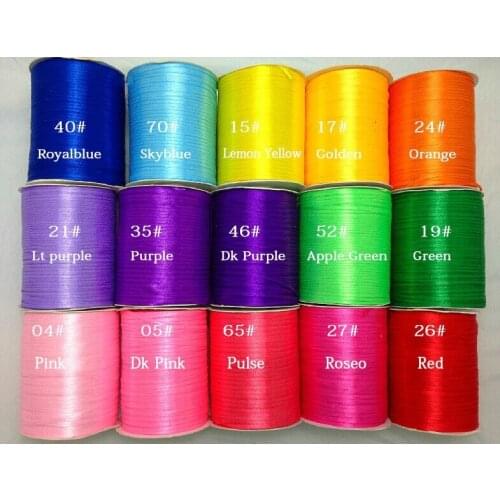 U Pick ! (1/8") 3mm Single Face Satin Ribbon Belt Cord For Wedding Party Sewing Webbing Rope Cord Decortion 880yards/Roll/Lot