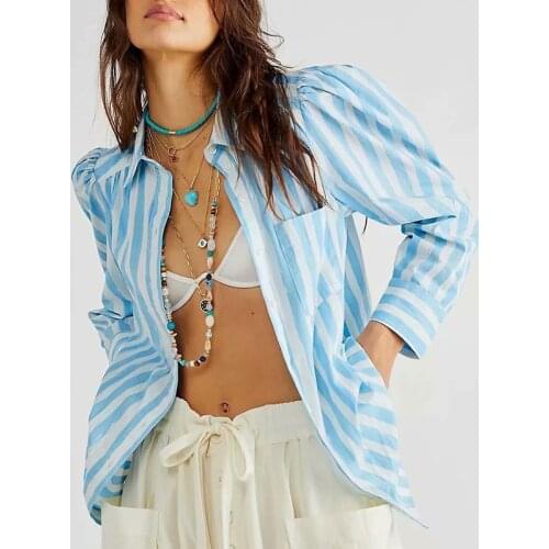 Zary Daisy Blouses With Sleeves