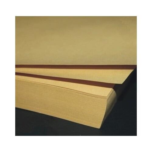 21*29.7cm 100Pcs/ Lot Light Vintage Craft Copy Paper School Office Blank 100gsm Suitable A4 Kraft Paper 8.26"x11.69"