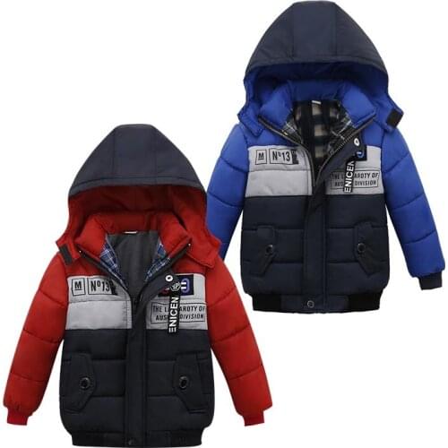 BOTEZAI Winter Parkas For Boys