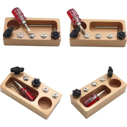 2021 Pop Kids Drill Toys DIY Educational Puzzle Toys Childrens Drill Nut Screwdriver DIY Assembled Tools Model Kit For Kid