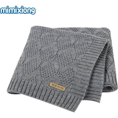 Baby Blankets Newborn Bebes Swaddle Wrap Monthly Clip Blanket 100*80cm Infant Boys Girls Sleeping Covers for Stroller Bed Basket