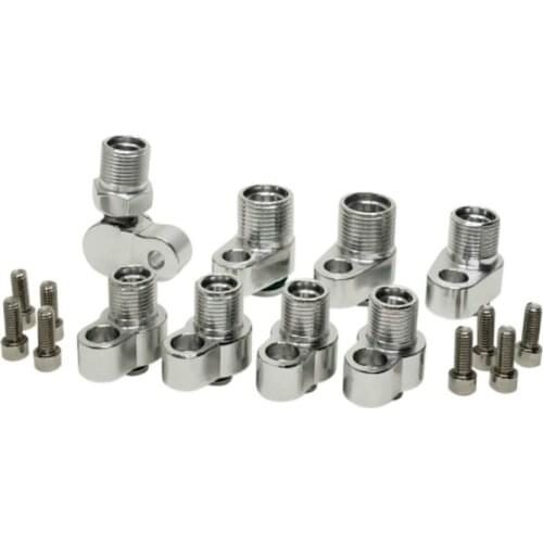 K swap anodize air conditioning a/c line fitting adapters for honda civic acura integra