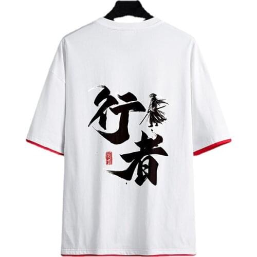 2021 Summer New National Fashion Holiday Two Multi-Color And Large Size Couples Short Sleeved Tops INS Cotton T-Shirts