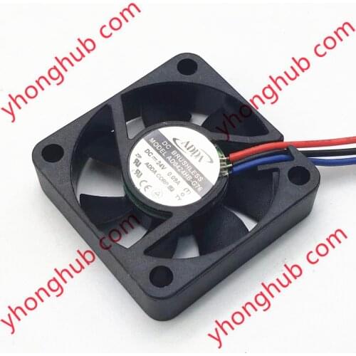 ADDA AD0424HB-G76 Server Cooling Fan DC 24V 0.09A 40x40x10mm 3-wire